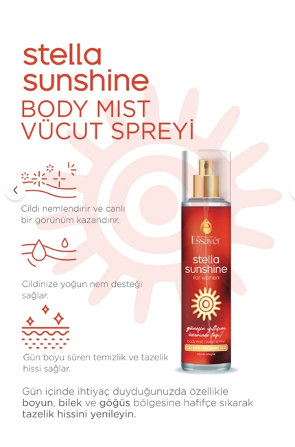 essayer stella body mist