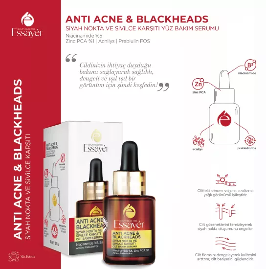 essayer siyah nokta karşıt serum