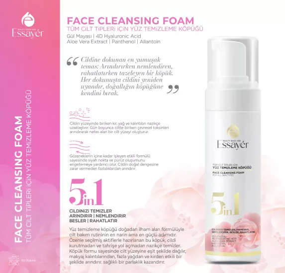 Essayer makyaj temizleme köpüğü, izmir