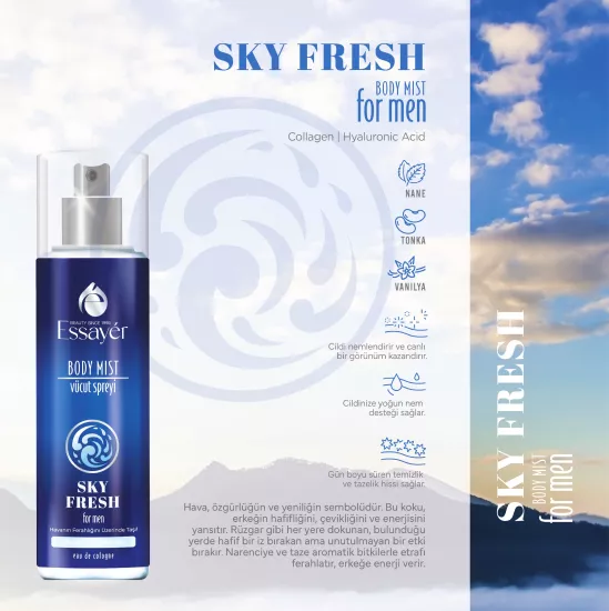 Essayer erkek body mist