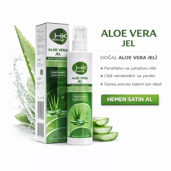 Doğal aloe vera jel