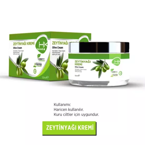 Doğal krem zeytinyağlı