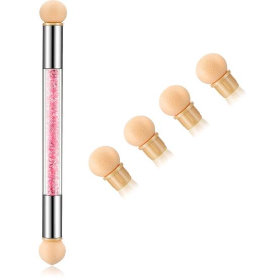 Ombre Tırnak Dizayn Fırçası Pembe