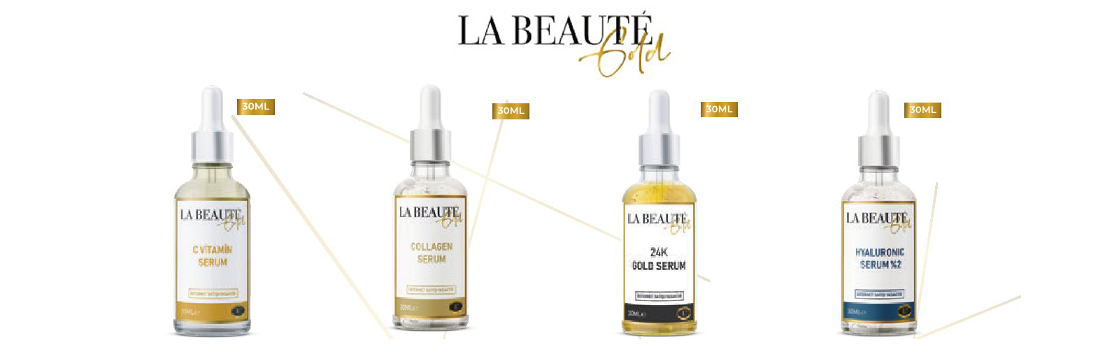 la beaute gold serum